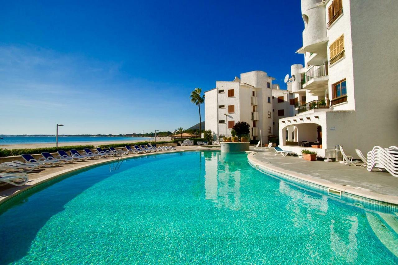 Beachfront Apartment Port de Alcudia  Ngoại thất bức ảnh